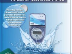 TURHAL’DA ELEKTRONİK SU SAYACI DÖNEMİ BAŞLIYOR