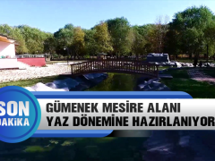 Gümenek Mesire Alanı Yaz Dönemine Hazırlanıyor
