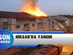 Niksar’da Yangın