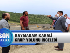 Kaymakam Karali Artova-Zile Grup Yolunu İnceledi