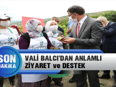 Vali Balcı Kadın Kooperatiflerini Ziyaret Etti