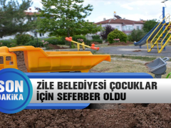 Zile Belediyesi Çocuklar İçin Seferber Oldu