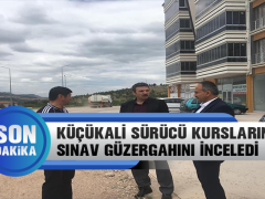 Küçükali Sürücü Kurslarının Sınav Güzergahını İnceledi