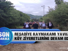 Reşadiye Kaymakamı Yavuz Köy Ziyaretlerine Devam Ediyor
