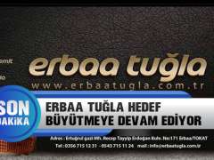 Erbaa Tuğla Hedef Büyütmeye Devam Ediyor