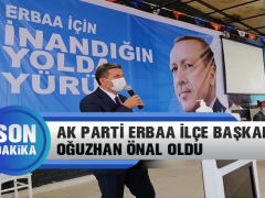 Ak Parti Erbaa İlçe Başkanı Oğuzhan Önal Oldu