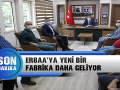 Erbaa’ya Yeni Bir Fabrika Daha Geliyor