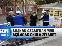 Başkan Özcan’dan Özel Makbule Ölçen Rehabilitasyon Merkezine Ziyaret