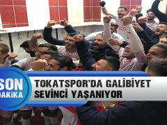Tokatsporda Galibiyet Sevinci Yaşanıyor