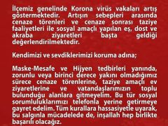Erbaa Kaymakamlığından Korona Virüs Tedbirleri Uyarısı Yapıldı