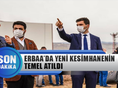 Erbaa’da Yeni Kesimhanenin Temeli Atıldı