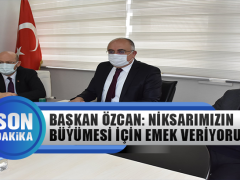 Başkan Özcan: Niksar’ımızın Ekmeğinin Büyümesi İçin Emek Veriyoruz