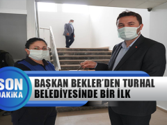Başkan İlker Bekler’den Turhal Belediyesi’nde Bir İlk