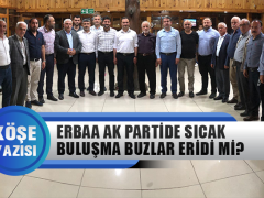 Erbaa Ak Parti’de Sıcak Buluşma Buzlar Eridi mi?