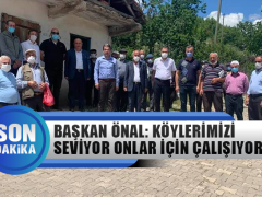 Başkan Önal: Köylerimizi Seviyor Onlar İçin Çalışıyoruz