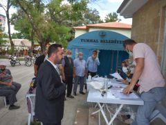 Turhal’da Kovid-19 Aşı Çadırına Yoğun İlgi