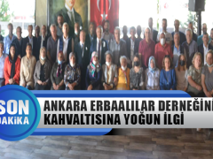 Ankara Erbaalılar Derneğinin Kahvaltısına Yoğun İlgi