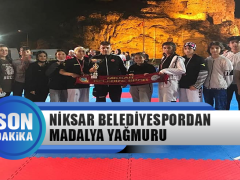 Niksar Belediyespor’dan Madalya Yağmuru