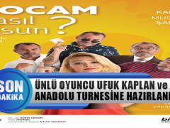 Ünlü Oyuncu Ufuk Kaplan ve Ekibi Anadolu Turnesine Hazırlanıyor