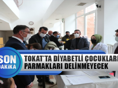 Tokat’ta Diyabetli Çocukların Parmakları Delinmeyecek