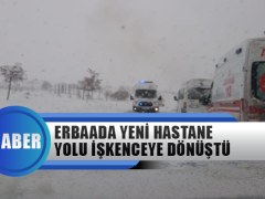 Erbaada Yeni Hastane Yolu İşkenceye Dönüştü