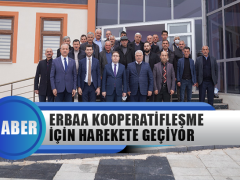 Erbaa Kooperatifleşme İçin Harekete Geçiyor