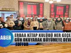Erbaa Kitap Kulübü Her Geçen Gün Okuyarak Büyümeye Devam Ediyor