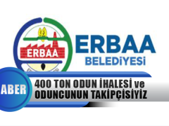 Erbaa’da 400 Ton Odun İhalesi ve Oduncunun Takipçisiyiz