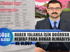 Yaptığımız Haber Yalansa İşin Doğrusu Nedir? Paralar Buhar Olmadıysa Ne Oldu?