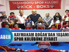 Niksar Kaymakamı Doğan’dan Yaşam Boyu Spor Kulübüne Ziyaret
