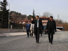Başkan Eroğlu Asfalt Yapılan Bölgelerde İncelemelerde Bulundu
