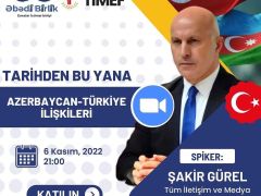 Edeb Müdded Derneği’nden Türkiye- Azerbaycan İlişkileri Toplantısına Davet