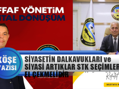 F. Kaplan Yazdı: Siyasetin Dalkavukları ve Siyasi Artıklar Stk Seçimlerinden Ellerini Çekmelidir