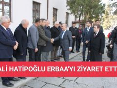 Tokat Valisi Numan Hatipoğlu Erbaa’yı Ziyaret Etti
