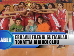 Erbaalı Filenin Sultanları Tokat’ta Birinci Oldu
