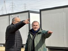 Tokat Valiliği Adıyaman Gölbaşı’nda 1500 Kapasiteli Konteynır Kent Hazırlıyor
