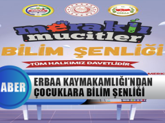 Erbaa Kaymakamlığı’ndan Çocuklara Bilim Şenliği