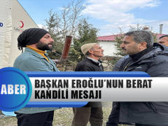 Başkan Eroğlu’nun Berat Kandili Mesajı