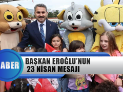 Başkan Eroğlu’nun 23 Nisan Mesajı