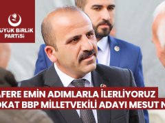 Bbp Tokat Milletvekili Adayı Mesut Nur: Zafere Emin Adımlarla İlerliyoruz