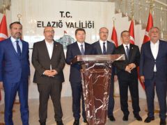 Adalet Bakanı Tunç, Elazığ Valiliği’ni Ziyaret Etti