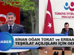 Sinan Oğan Tokat ve Erbaa’ya Parti Teşkilatları Açılışı İçin Geliyor