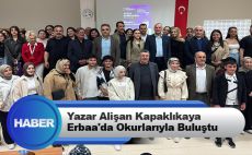 Alişan Kapaklıkaya Erbaa’da Okurlarıyla Buluştu