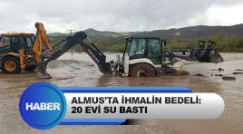 Tokat Almus’ta İhmalin Bedeli: 20’den Fazla Evi Su Bastı
