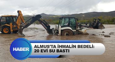 Tokat Almus’ta İhmalin Bedeli: 20’den Fazla Evi Su Bastı