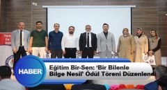 Eğitim Bir-Sen: ‘Bir Bilenle  Bilge Nesil’ Ödül Töreni Düzenlendi